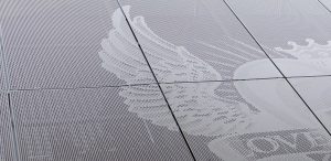 Wayside Chapel perforated metal facade