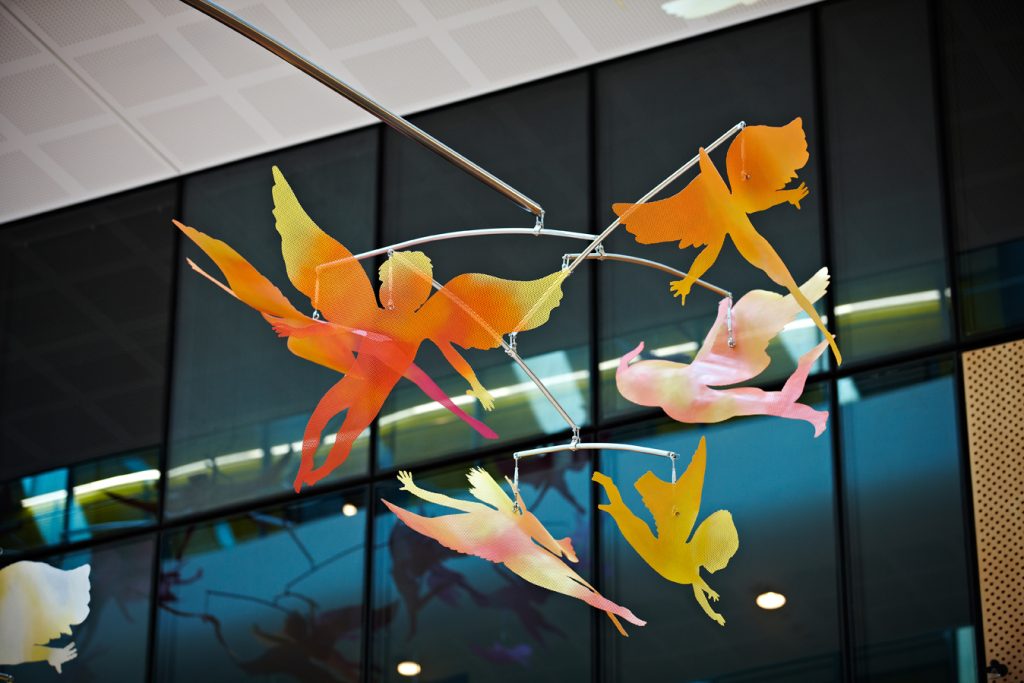 Perforated metal art Arrow Metal