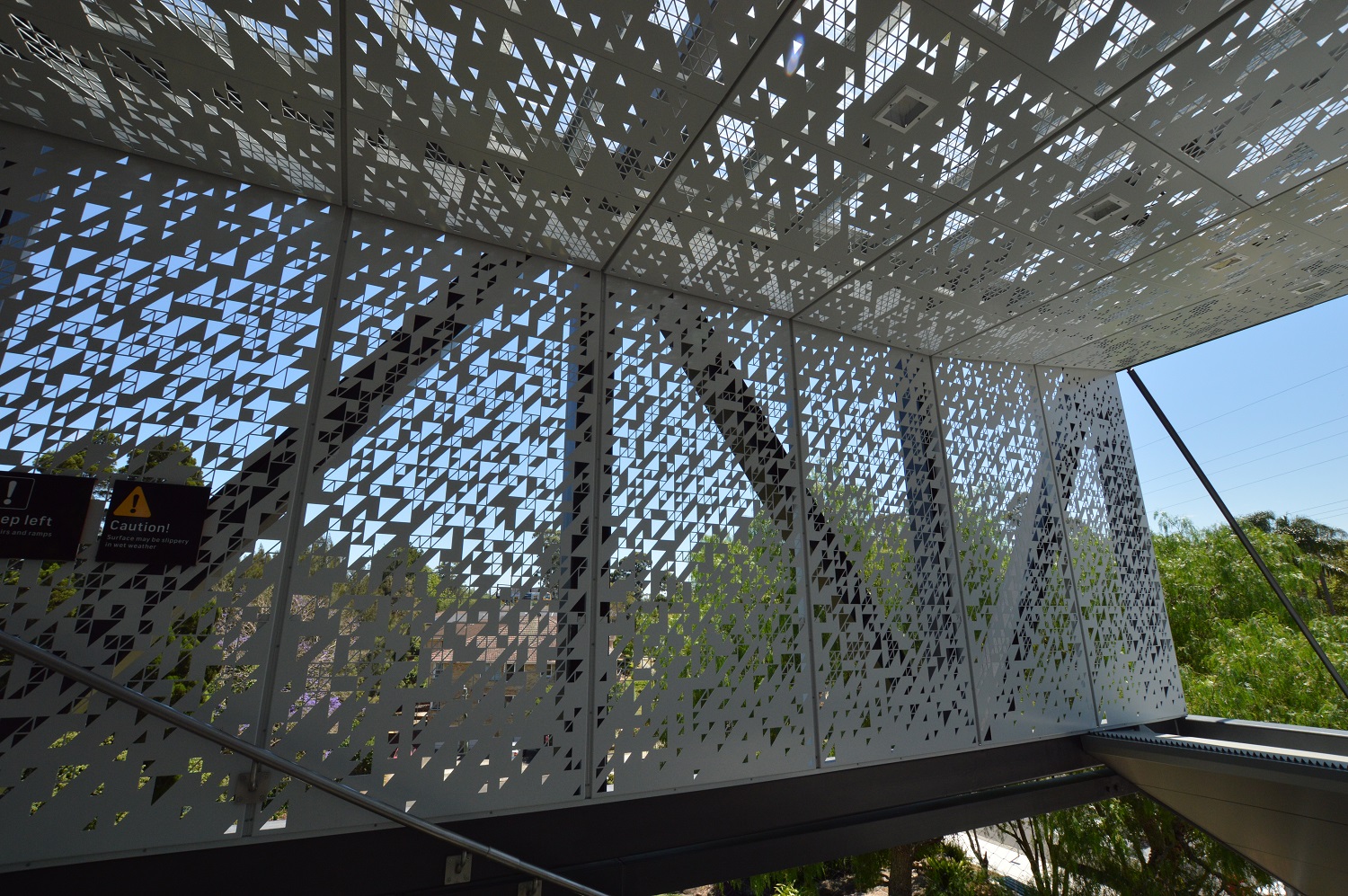 Unique perforated metal panels by Arrow Metal