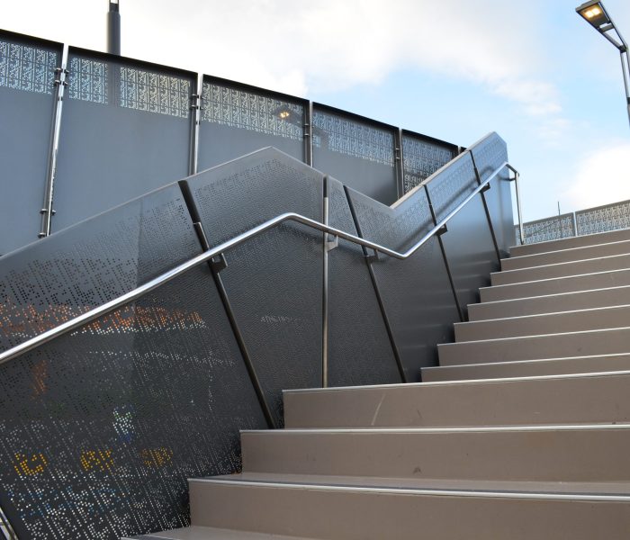 Brisbane Ferry Terminals: Perforated Metal Balustrade Panels & Screens