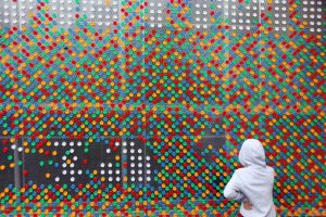 Wire mesh and perforated metal art - Arrow Metal