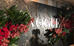 erforated metal feature wall - Arrow Metal - prestigious event