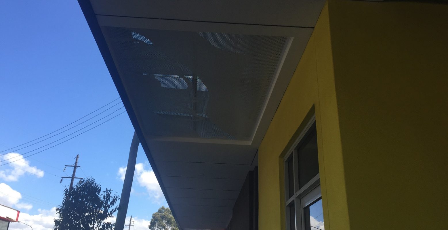 perforated metal awningArrow Metal Arrow Metal