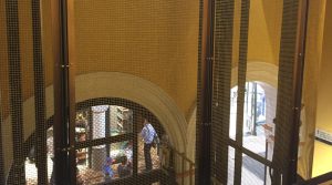 Brass wire mesh by Arrow Metal - Queen Victoria Building
