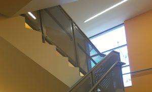 Metal balustrade for schools - Arrow Metal