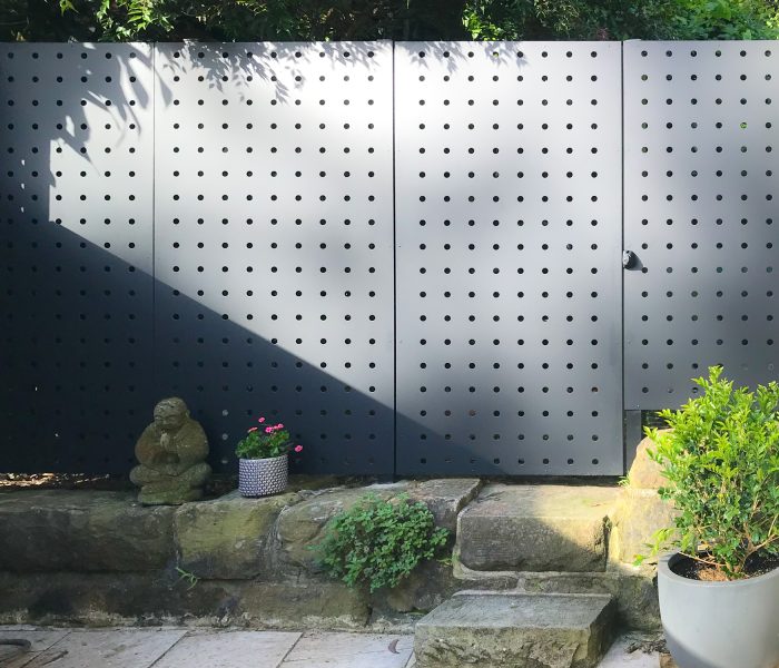 Perforated Metal Fence, Paddington