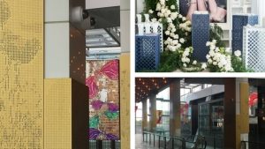 Perforated metal for retail projects - project review - Arrow Metal