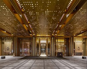 Metal Ceiling, Waldorf Hotel, Beijing