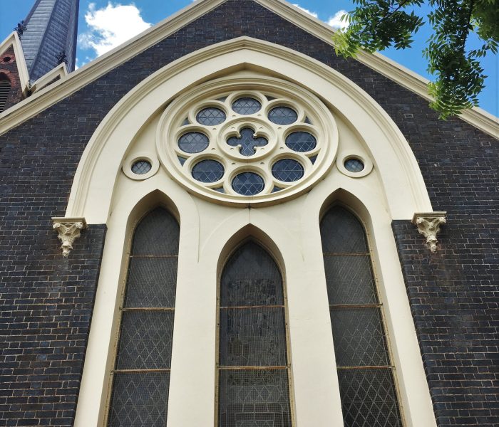 BRASS MESH WINDOW SCREENS: ST PAUL’S CHURCH, ARMIDALE