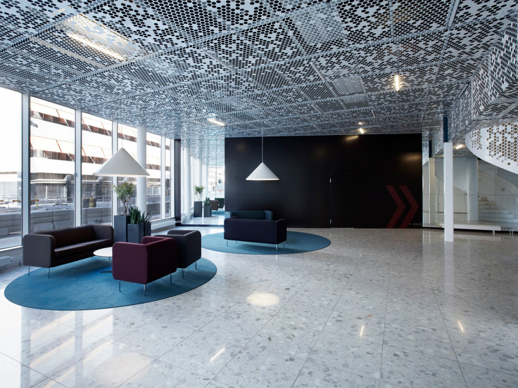 Perforated metal offices - projects worldwide