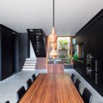 Interior trends 2019 - black interiors - metal panels by Arrow Metal
