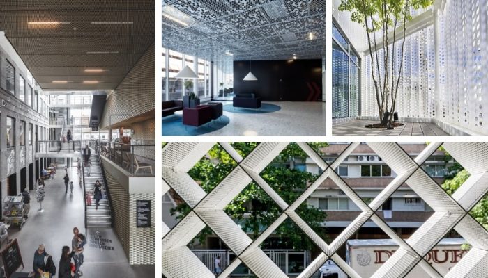 The best perforated metal offices