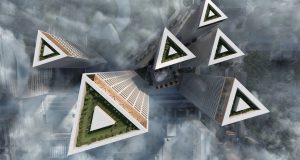 Triangle perforated metal - Lahdelma & Mahlamäki’s