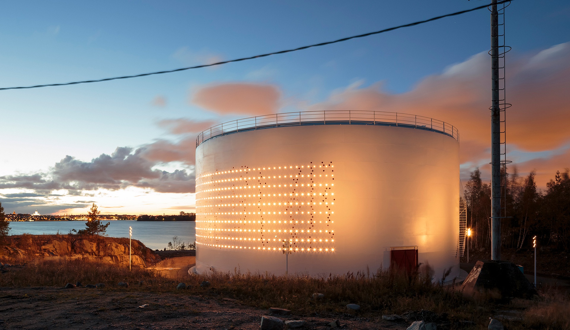 Perforated facade - favourite projects