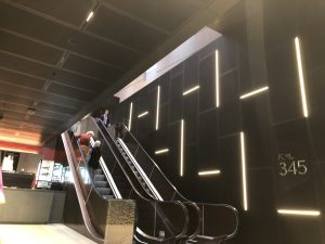 Perforated metal patterns - George St project by Arrow Metal