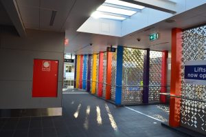 Perforated metal skin - before and after projects