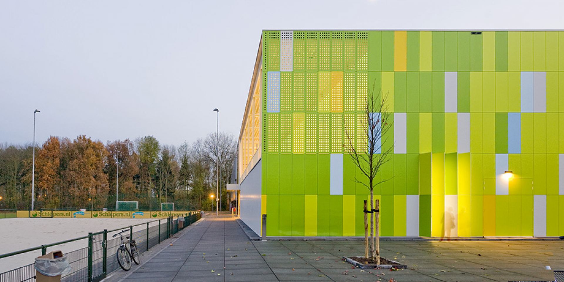 Colourful architecture