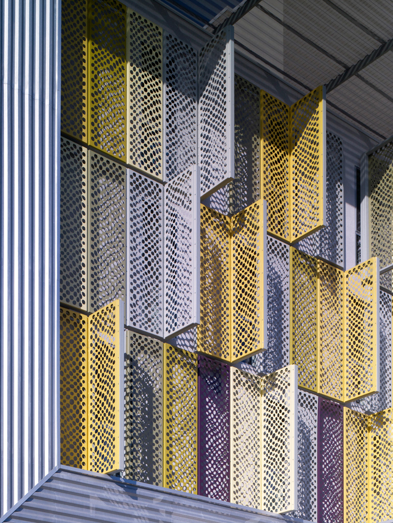 Colourful architecture
