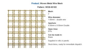 Popular perforated metal - panel by Arrow Metal