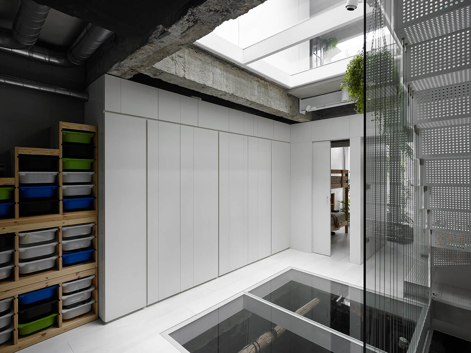 Residential perforated metal