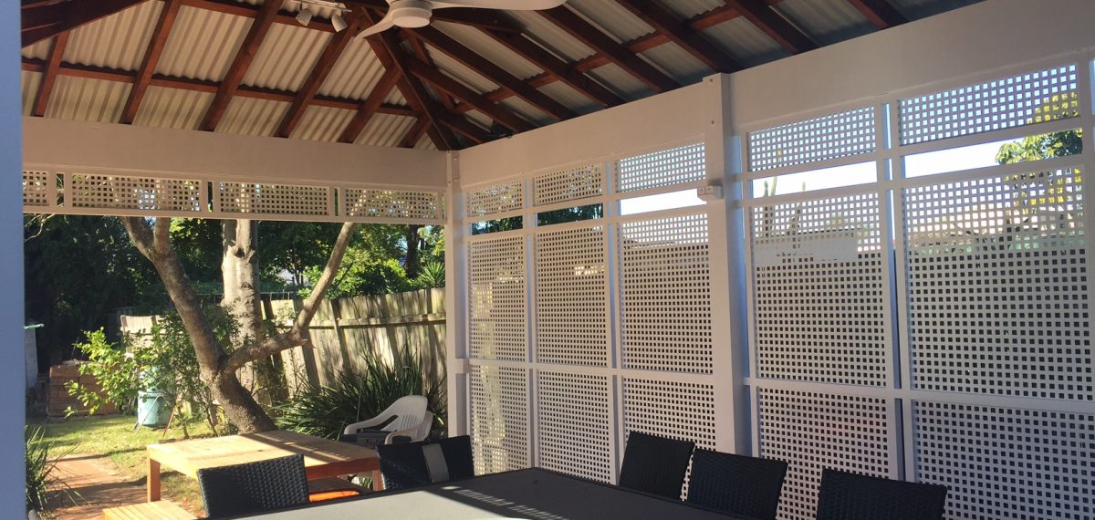 Residential perforated metal