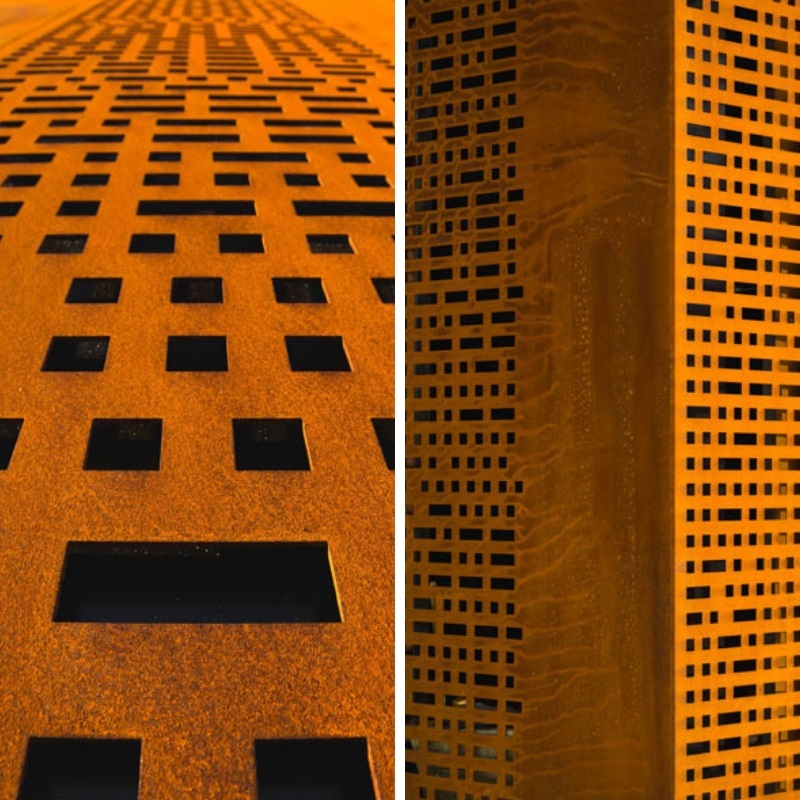 modern perforated metal designs