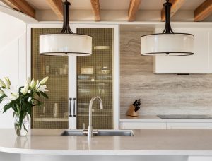 brass mesh kitchen cabinets - brass mesh by Arrow Metal