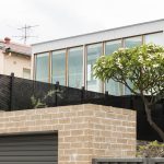 Balmain house perforated metal fence