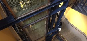 Metal mesh by Arrow Metal - QVB lift cage