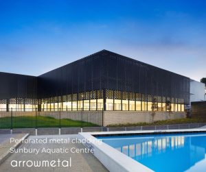 perforated Metal Clading by Arrow Metal