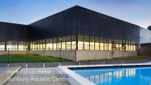 perforated Metal Clading by Arrow Metal