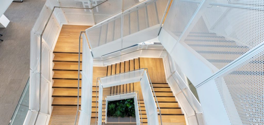 Perforated metal sheet ideas - Mount St North Sydney project
