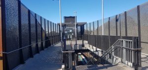 Architectural perforated metal panels