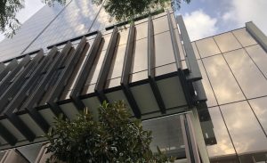 Decorative perforated panels by Arrow Metal the The Westin Perth