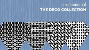 Perforated metal screen designs - Deco collection