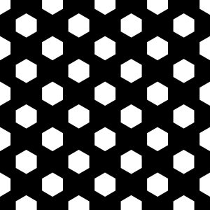 Patter 611 - 10mm hexagon