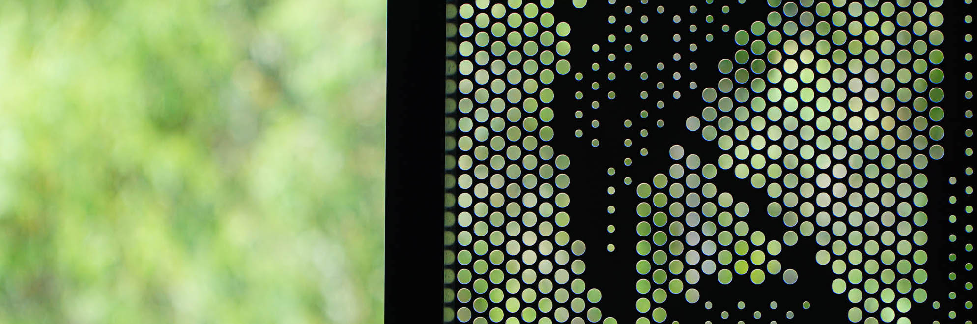 Carrington Aged Care - Riverview apt - Bespoke Perforated metal