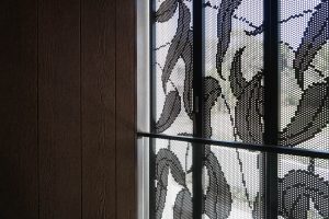 Carrington Aged Care - Riverview apt - Perforated metal balcony screen by Arrow Metal