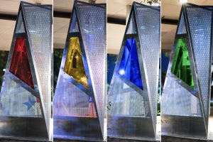 Arrow Metal Sydney Olympic Park Light Shards