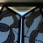 Carrington Age Care - Riverview apt - bespoke perforated metal privacy screen