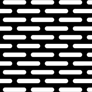 Pattern 370 - 4.76x25.4mm round end slot