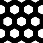 Pattern 620 - 20mm hexagon perforated metal