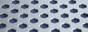 Pattern 611 hexagon perforated metal