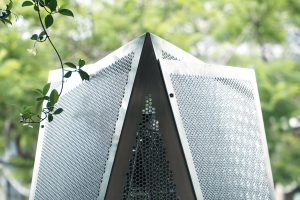 Sydney Olympic Park Light Shards perforated metal