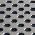 Pattern 611 Hexagon perforated metal