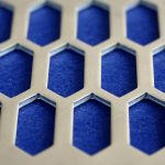 Pattern 8652 polygon holes perforated metal