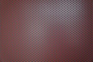 Bakers Delight perforated metal panel