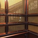 Brass wire mesh life interiors by Arrow Metal at the renovated QVB